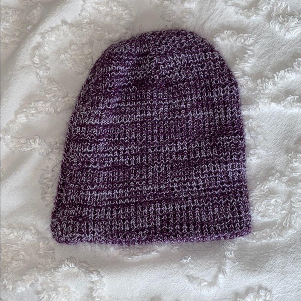 Purple hat
